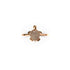 Tortuga | Roségold Vermeil | CZ Diamant Meeresschildkrötenring